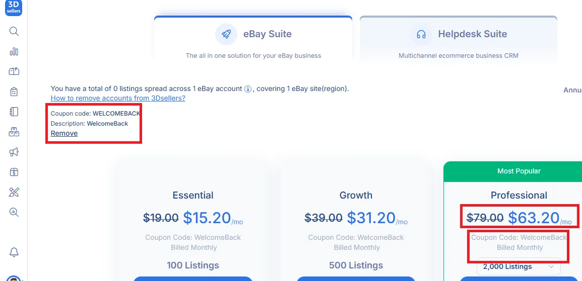 3dsellers 20% off coupon code